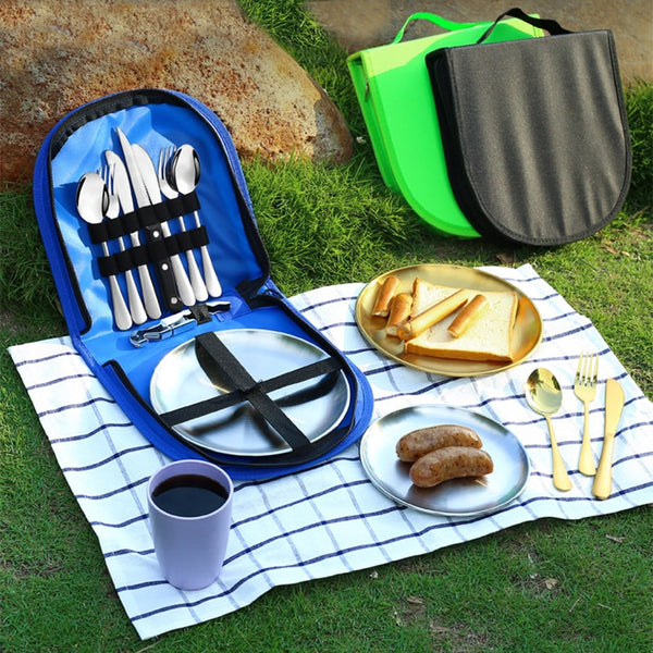 Couverts de pique-nique de Camping, vaisselle d'extérieur