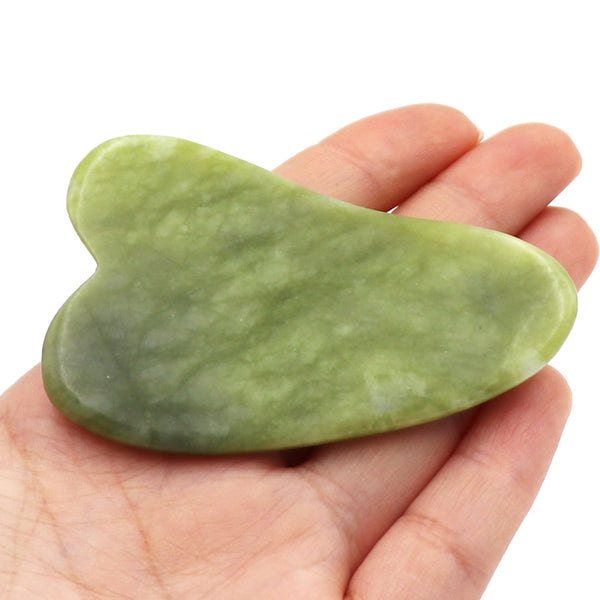 Gua sha et  Rouleau de pierre pur naturel